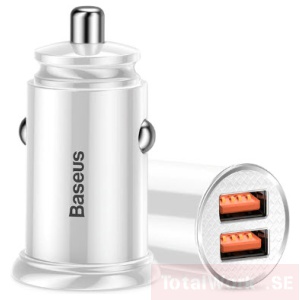 Baseus Billaddare Dual USB 30W, Q.C3.0