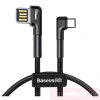 Baseus Vinklad Lightning A till USB-C Kabel - Snabbladdare 3.0