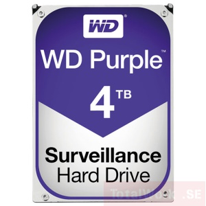 Hårddisk WD Purple 4TB
