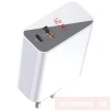 Baseus Snabbladdare med Display USB-C+ USB-A 45W - Bild 2