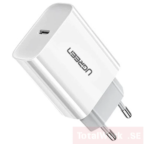 UGreen USB-C Snabbladdare - Vit