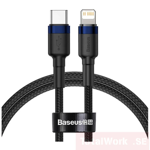 Baseus USB-C till Lightning Kabel - 1m - Bild 2