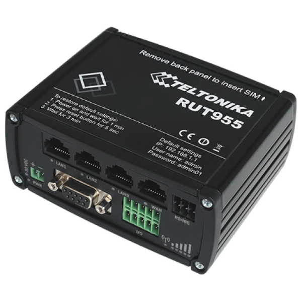 Teltonika RUT955 GSM-3G-4G-Router, Dual Sim - Bild 2