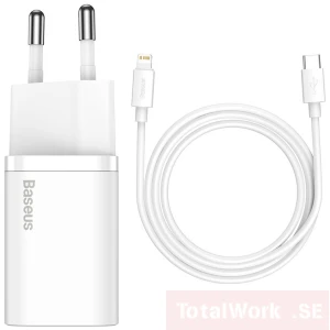 Super SI Snabbladdare USB-C 20W Vit