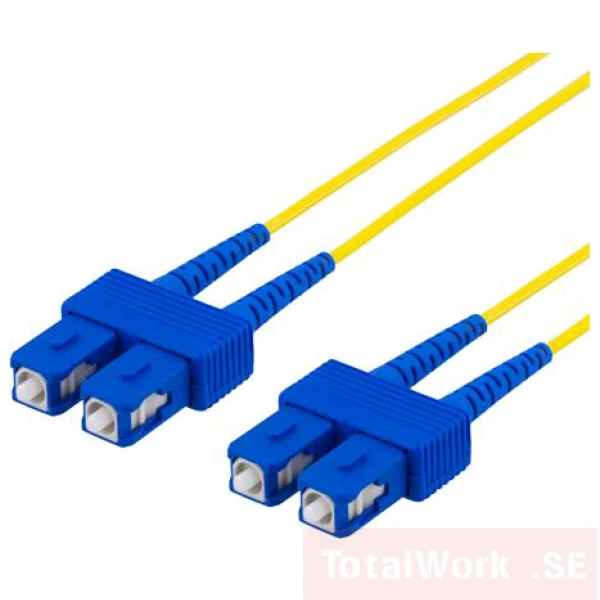 Deltaco Fiberkablage 1m