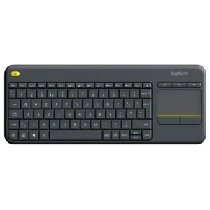 Logitech trådlöst tangetbord med inbygg pekplatta K400 Plus svart