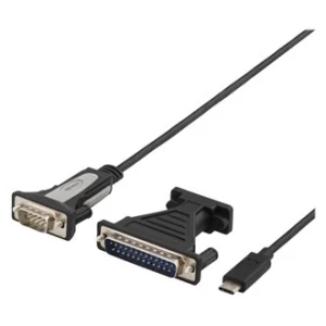 DELTACO USB-C till COM port KABEL - 1.5m