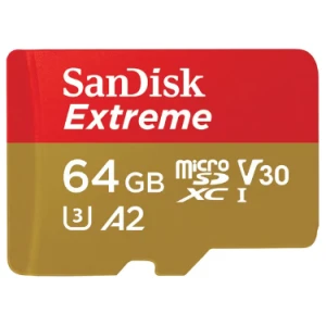 Sandisk Extreme 64GB mikroSDXC UHS-I Minneskort