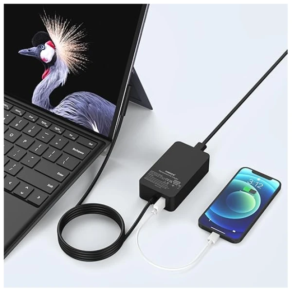 Microsoft Surface 65W laddningskabel - Bild 2