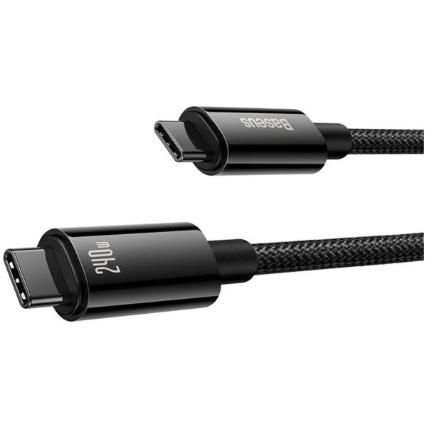 Baseus Tungsten Gold-kabel Typ-C till Type-C 240W 3m - Bild 2