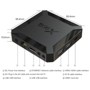 TV BOX 4x CPU cortex-A53 GPU mali- G31 MP2