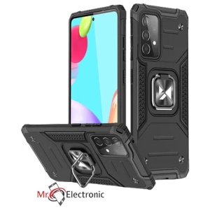 Wozinsky Ring Armor Case Kickstand Tålig, robust skal till iPhone 12 Pro / iPhone 12 svart 6,1